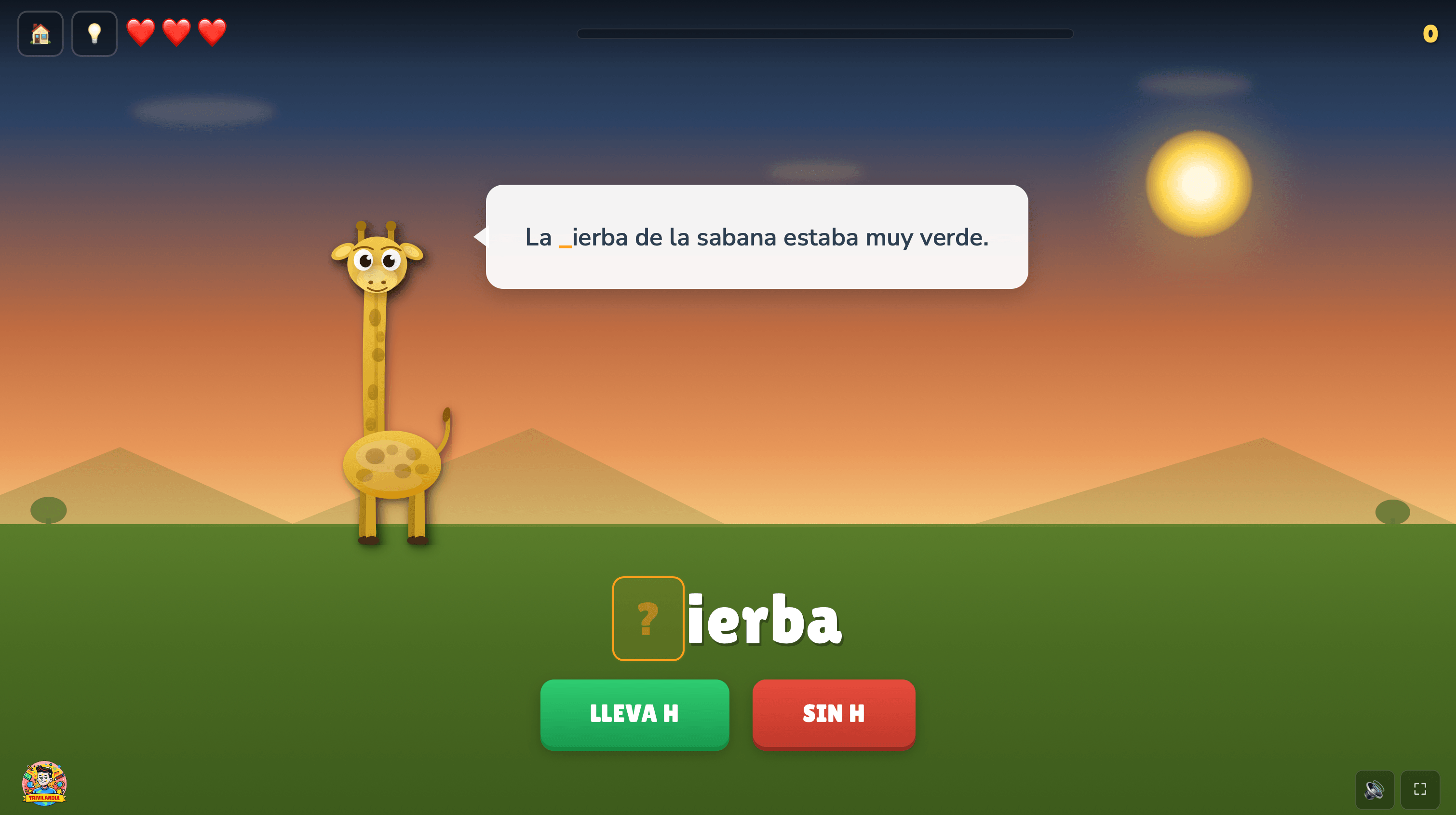 Juega con la H muda