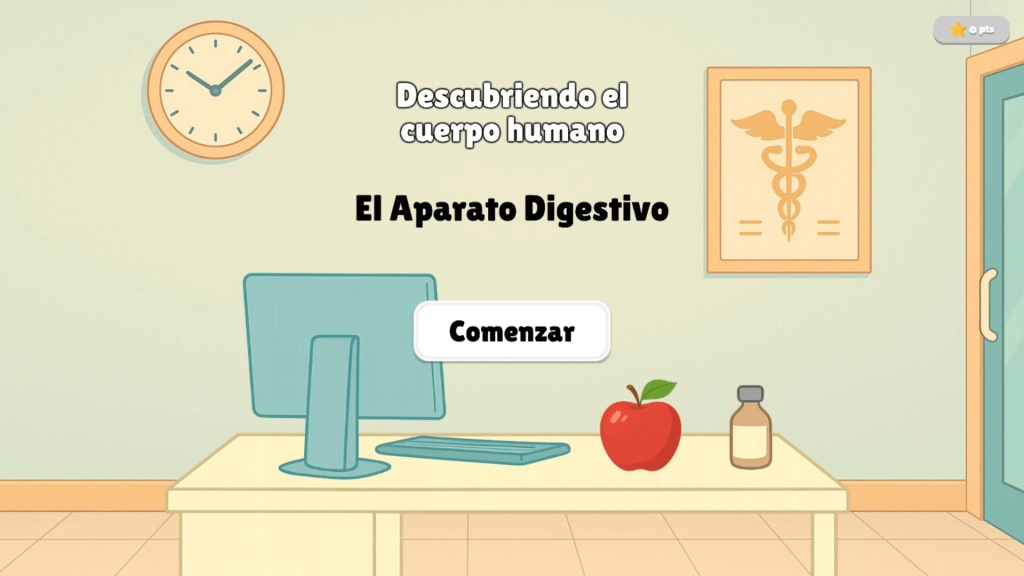 Juego del Aparato Digestivo Primaria